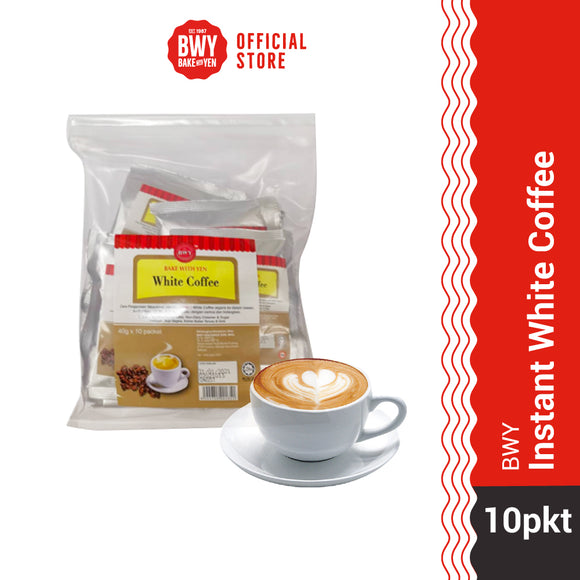 BWY INSTANT WHITE COFFEE 10PCS