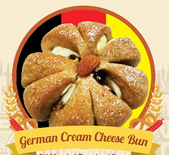 German Cream Cheese Bun