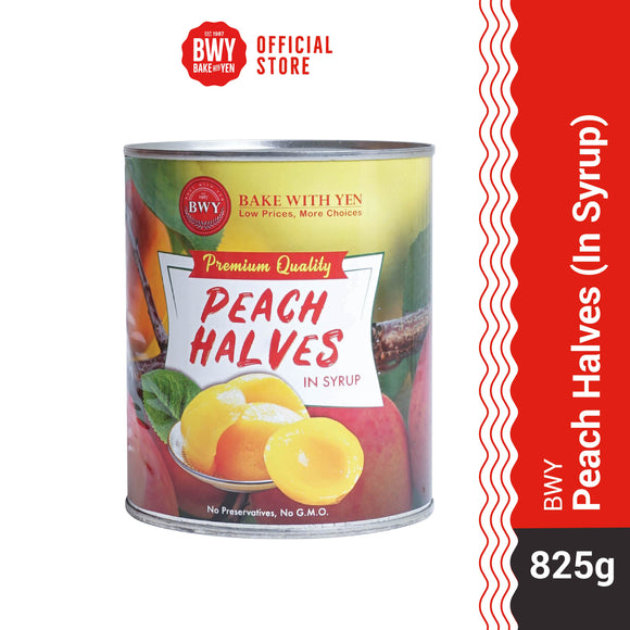 BWY PEACH HALVES IN SYRUP 825G