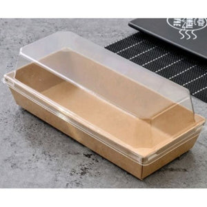 KRAFT RECT CASE W/CLEAR COVER 10s
