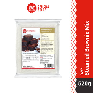 BWY STEAMED BROWNIE MIX 520G