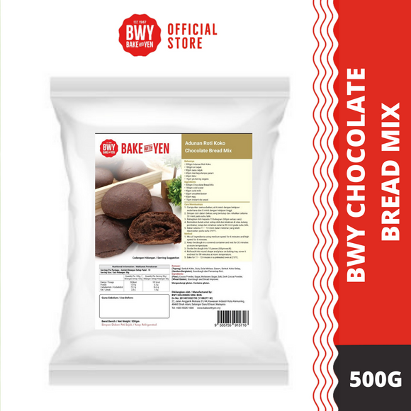 BWY CHOCOLATE BREAD MIX 500G