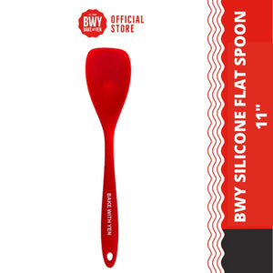 BWY SILICONE FLAT SPOON 11"