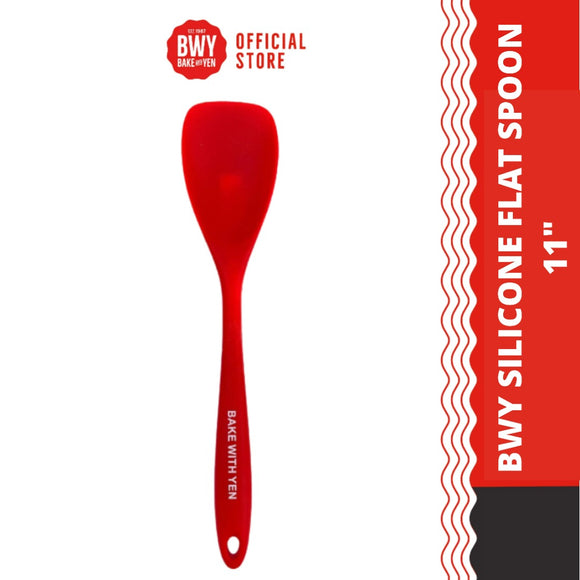 BWY SILICONE FLAT SPOON 11