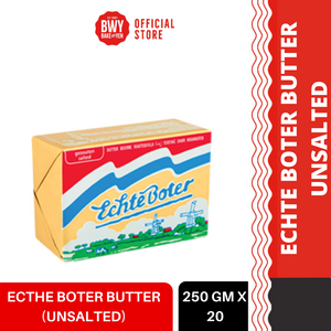 ECHTE BOTER BUTTER UNSALTED 250G