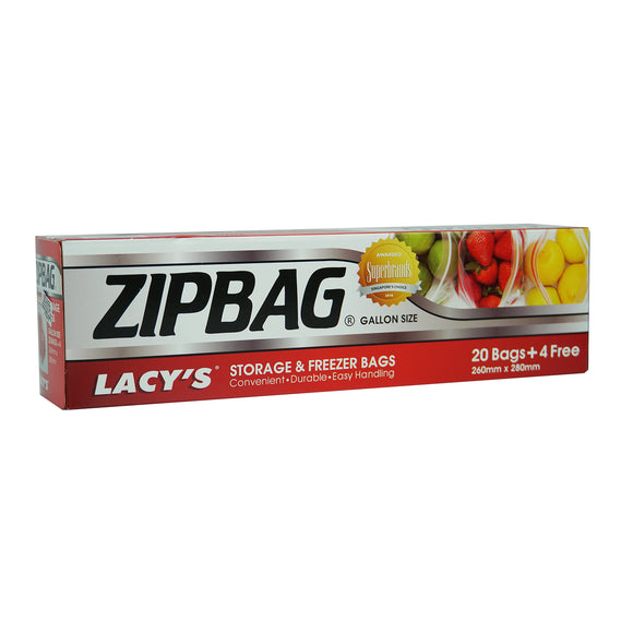 LACY'S ZIPBAG (L) GALLOON 20s + 4s 12s