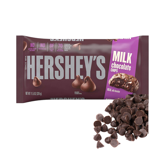 HERSHEY'S MILK CHOCOLATE CHIPS 326G - Bake With Yen