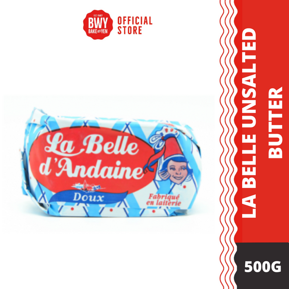 LA BELLE D'ANDAINE BUTTER UNSALTED 500G