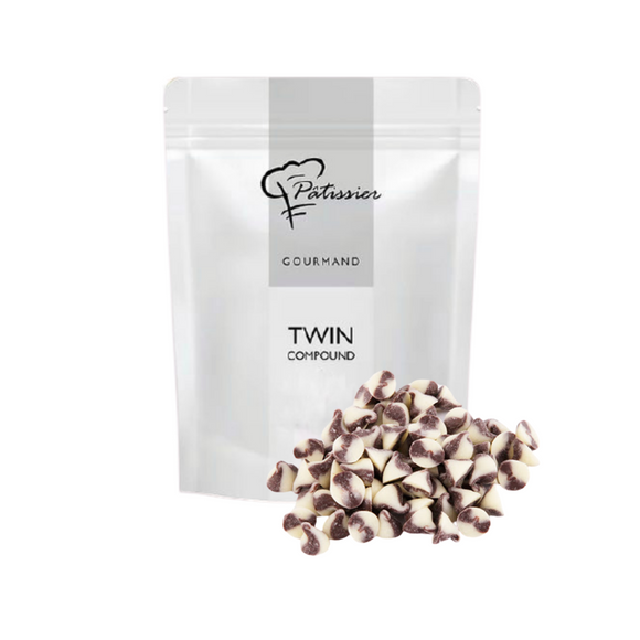PATISSIER TWIN COMPOUND CHIPS 500G