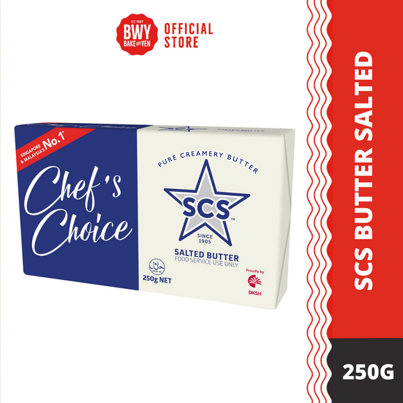 SCS BUTTER SALTED  250G