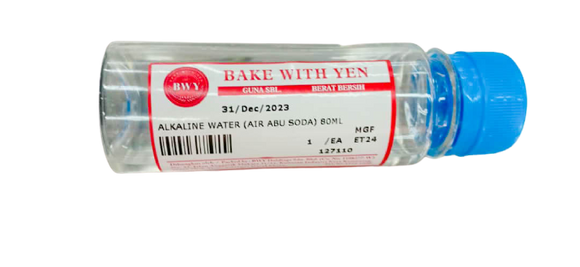 ALKALINE WATER (AIR ABU SODA) 80ML - Bake With Yen