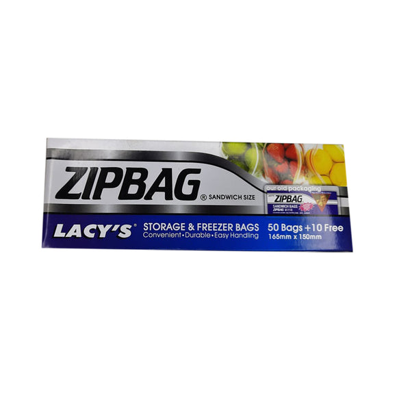 LACY'S ZIPBAG  Storage & Freezer Bags