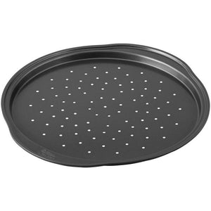 PIZZA PAN WITH HOLE (13.5 x 13 x 1")